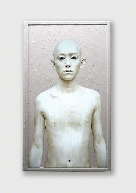 exonemo, ‘Body Paint - 50inch/Male/White’, 2015
