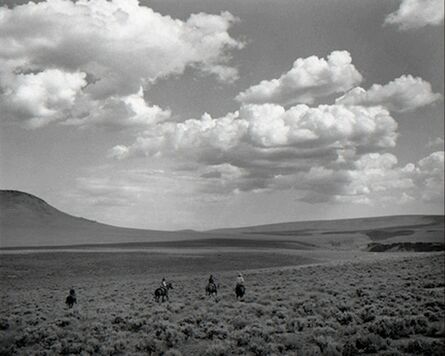 Kurt Markus, ‘Whitehorse Ranch, Fields, Oregon’, 1984