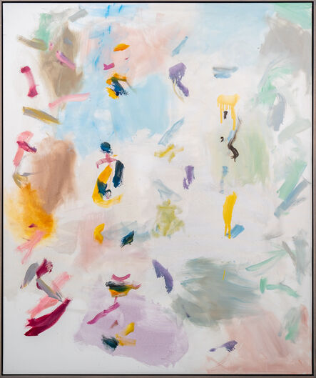 Scott Pattinson, ‘Platform - large, vibrant, colourful, gestural abstraction, oil on canvas’, 2020