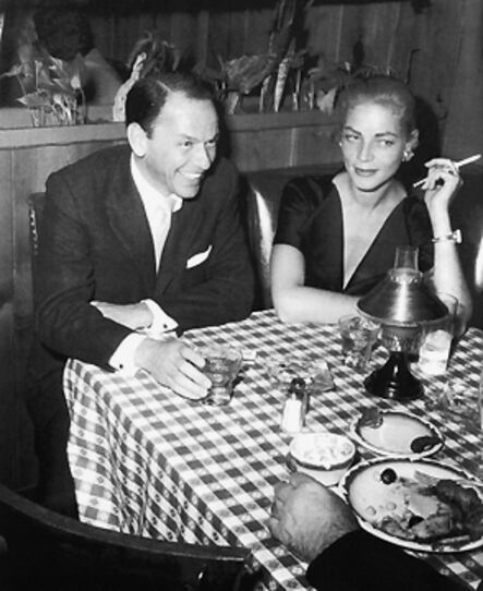 Frank Worth, ‘Frank Sinatra and Lauren Bacall at Musso & Frank Grill’, 1957