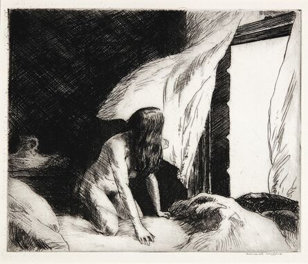 Edward Hopper, ‘Evening Wind (Levin 77)’, 1921