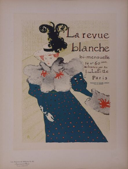 Henri de Toulouse-Lautrec, ‘Le Revue Blanche, 1895 - Signed lithograph’, 1895