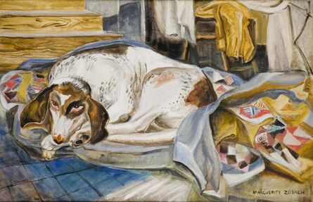 Marguerite Zorach, ‘The Old Hound Dog’, 1959