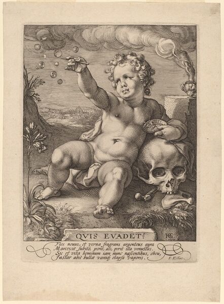 Hendrik Goltzius, ‘Quis Evadet’, 1594