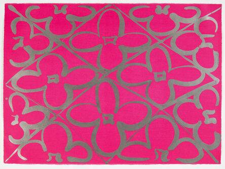 Judy Ledgerwood, ‘Chromatic Patterns After the Graham Foundation - Pink’, 2014
