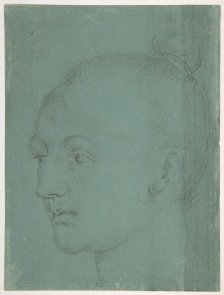 Albrecht Dürer, ‘Head of a Young Woman’, 1522