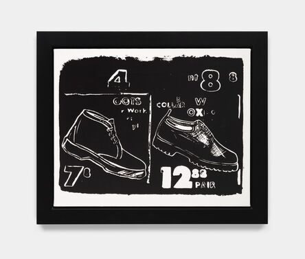 Andy Warhol, ‘Work Boots (Negative)’, 1985-1986