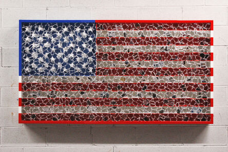 David Datuna, ‘USA Color Flag’, 2019
