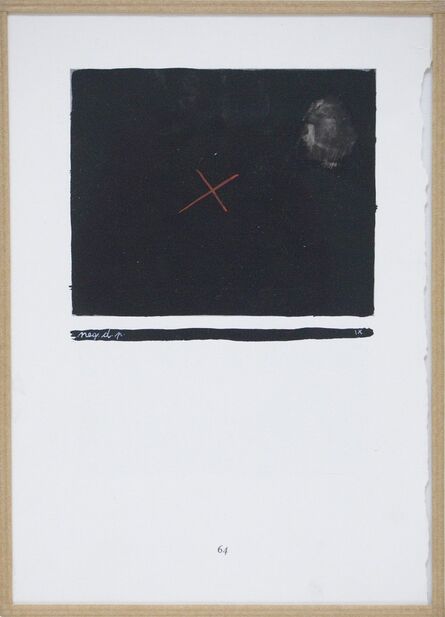 Mangelos, ‘Négation de la peinture (neg.d.p. IX), m.5’, 1951-1956