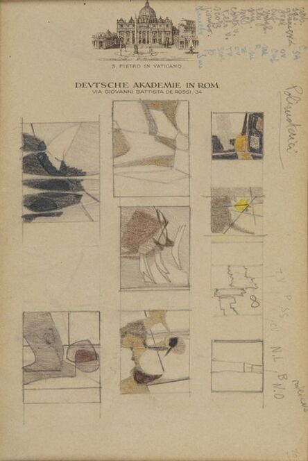 Enrico Prampolini, ‘Study’, 1945-55