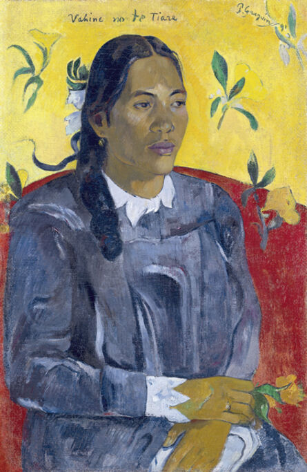 Paul Gauguin, ‘Vahine no te tiare (Woman with a Flower)’, 1891
