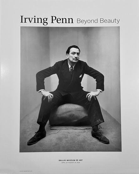 Irving Penn, ‘Rare Salvador Dali- Irving Penn High Quality Black and White Portrait Photographic Museum Exhibition Poster   ’, 2016