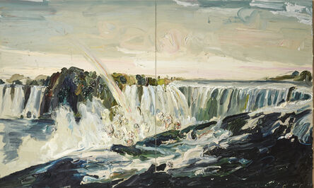 Allison Schulnik, ‘Niagara Falls No. 5 (Currier & Ives)’, 2008
