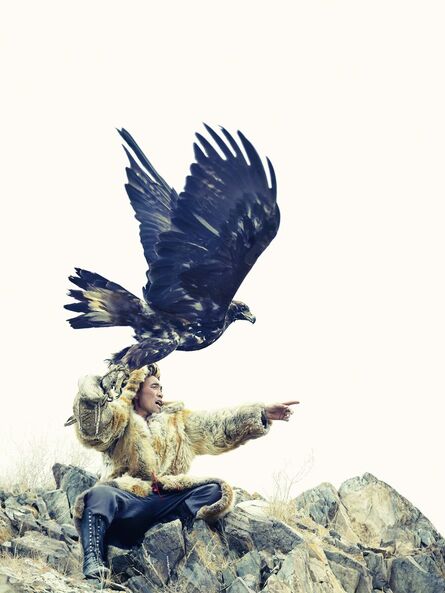 Lyle Owerko, ‘Eagle Hunter 16’, 2015