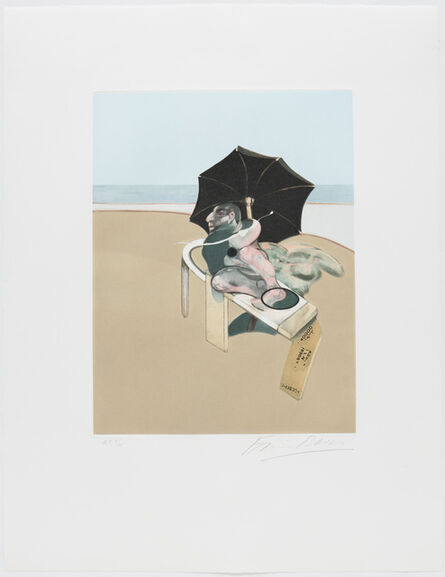 Francis Bacon, ‘Triptych 1974-1977 (right hand panel)’, 1981