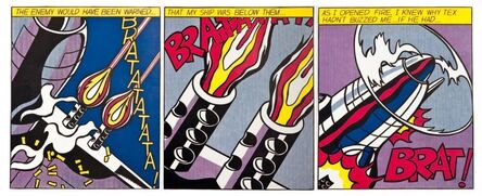 Roy Lichtenstein, ‘As I opened fire’, 1966