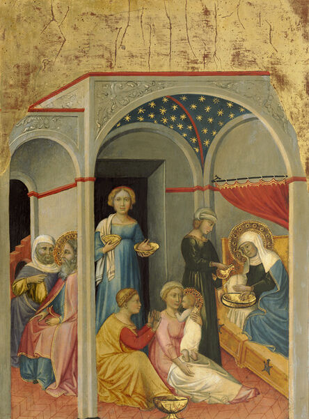 Andrea di Bartolo, ‘The Nativity of the Virgin’, ca. 1400