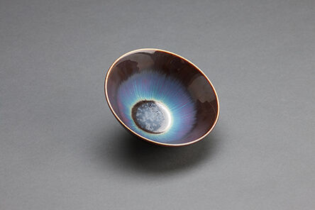 Hideaki Miyamura, ‘Bowl, blue hare's fur glaze’