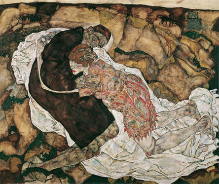 Egon Schiele, ‘Death and Girl’, 1915