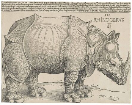 Albrecht Dürer, ‘The Rhinoceros (B. 136; M., Holl. 241; S.M.S. 241)’, 1515
