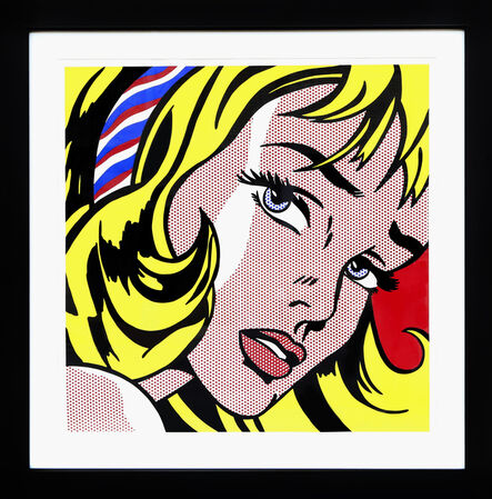 Roy Lichtenstein, ‘Girl with Hair Ribbon’, 1982