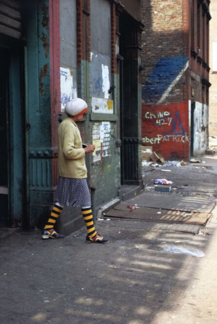 Helen Levitt, ‘N.Y.C. (striped socks)’, 1990-1999