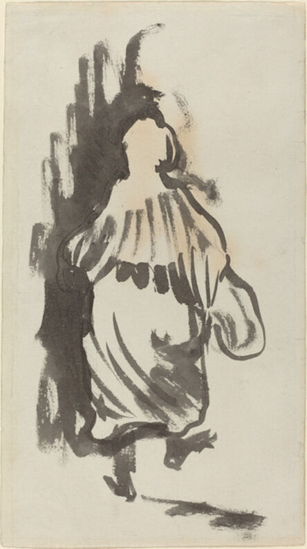 Édouard Vuillard, ‘Walking Figure Seen from Behind’, ca. 1894