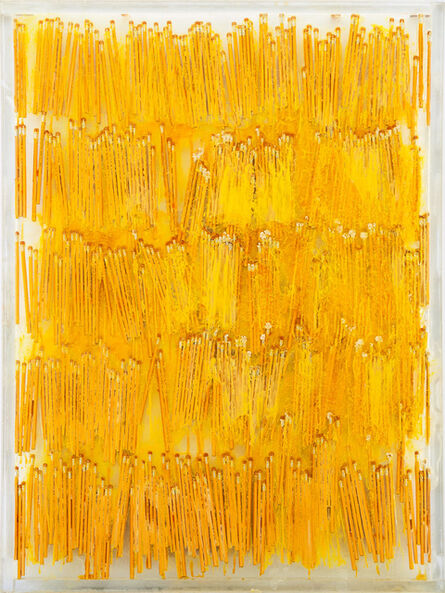Arman, ‘Accumulation Yellow Pencils’, 1970