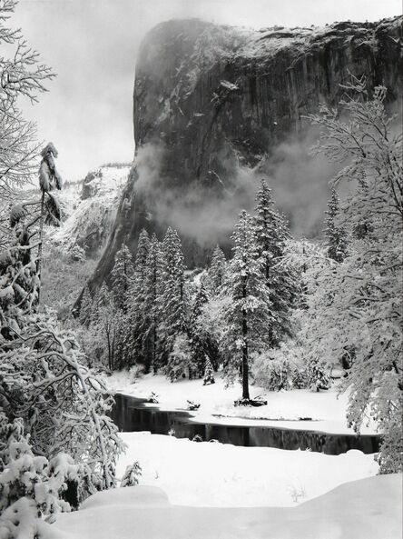Ansel Adams, ‘El Capitan, Sunrise, Winter, Yosemite National Park, California’, 1948