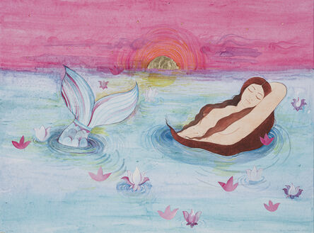 Hiba Schahbaz, ‘Dreaming at Sunset’, 2022