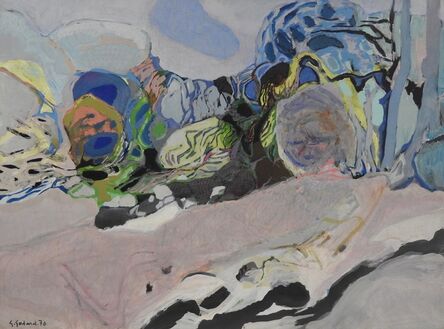 Gabriel Godard, ‘Paysage mauve’, 1970