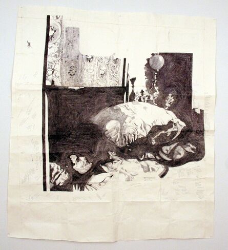 Dawn Clements, ‘Jessica Drummond in Bed (My Reputation, 1946)’, 2012