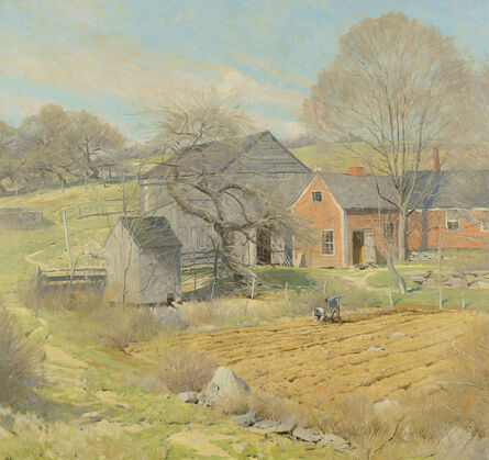 Ogden Minton Pleissner, ‘Red House, Rindge, NH’, ca. 1932-35