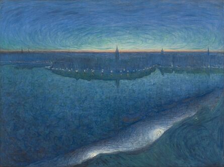 Eugène Jansson, ‘Dawn over Riddarfjarden’, 1899