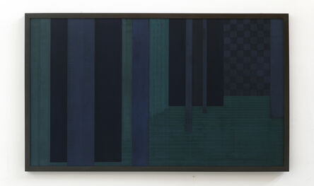 Janaina Mello Landini, ‘Sintropic Maze - series I (Corner 6) - Blue’, 2016