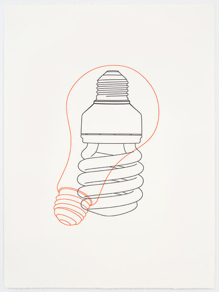 Michael Craig-Martin, ‘Light bulb / Light bulb’, 2017