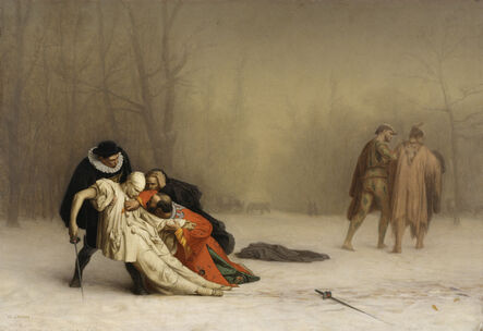 Jean-Léon Gérôme, ‘The Duel After the Masquerade’, 1857-1859
