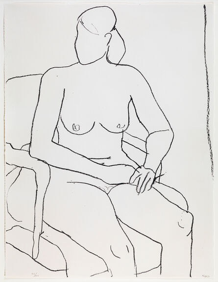 Richard Diebenkorn, ‘Seated Nude’, 1965