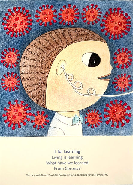 Takayo Noda, ‘L for Learning’, 2020