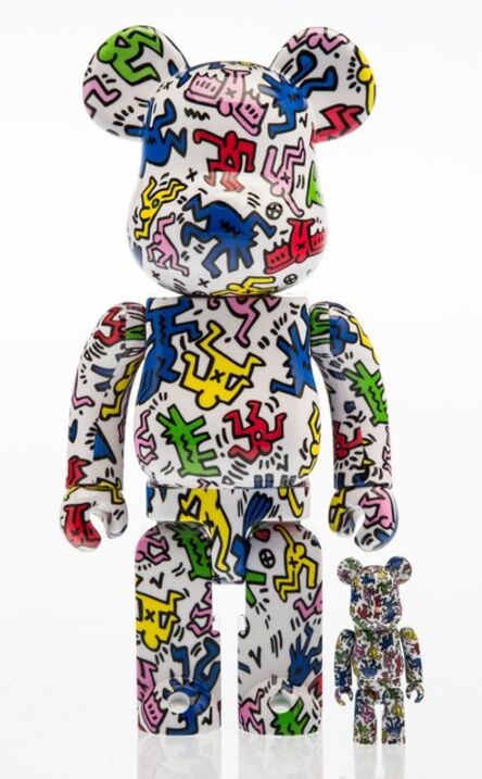 BE@RBRICK X Keith Haring Estate, ‘Keith Haring 400% and 100% (two works)’, 2017