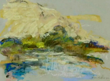 Robert Dash, ‘Abstract Landscape Mid 20th Century Work on Paper Hamptons, NY Drawing Pastel’, 1962