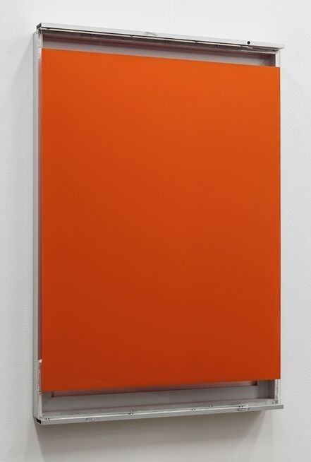 Pedro Cabrita Reis, ‘Orange Glass Window #1’, 2014