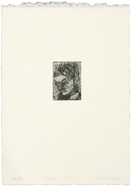 Leon Kossoff, ‘Head No 3’, 1984