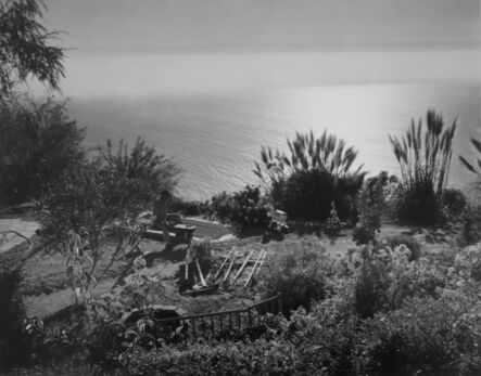Wynn Bullock, ‘Untitled [Man Looking At Ocean Near Big Sur]’, 1954