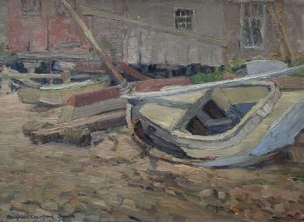 Houghton Cranford Smith, ‘Beached Boat’, 1925