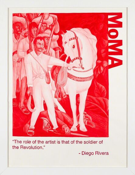 Yevgeniy Fiks, ‘Communist Tour of MoMA (Diego Rivera)’, 2010