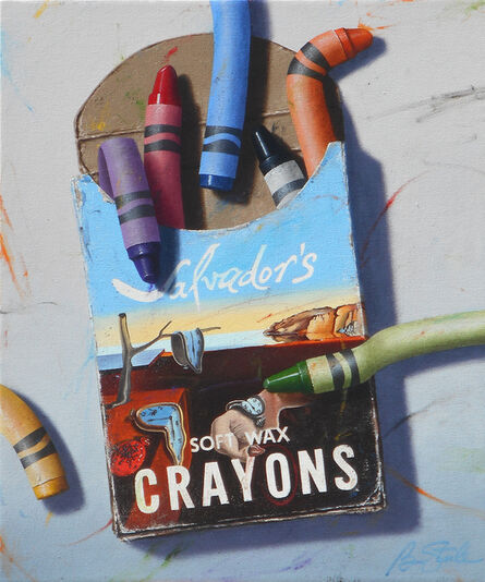 Ben Steele, ‘Salvador’s Soft Wax Crayons’, 2020
