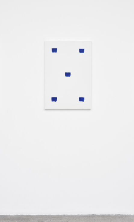 Niele Toroni, ‘Empreintes de pinceau N°50 à intervalles réguliers de 30 cm’, 2019