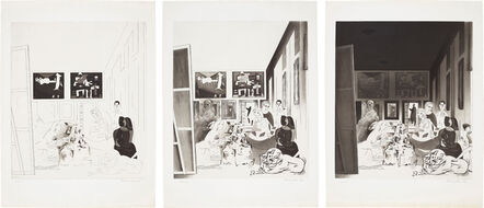 Richard Hamilton, ‘Picasso's meninas: three impressions’, 1973