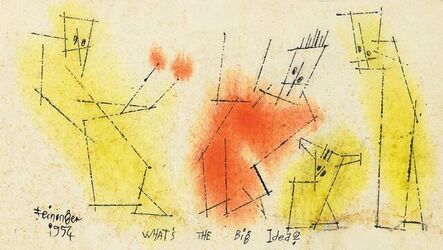 Lyonel Feininger, ‘ What's the Big Idea?’, 1954